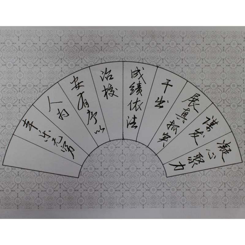 湛江 湛江市坡头区龙头中学 硬笔教师组 黄志泉