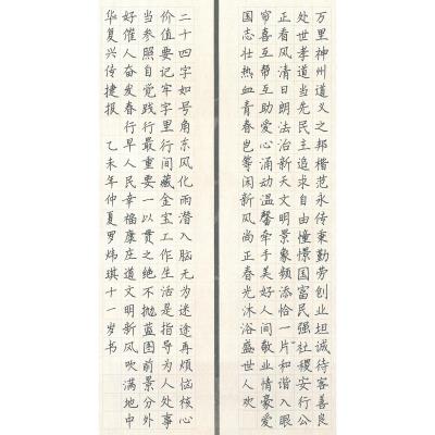 东莞 东莞市厚街镇新塘小学 硬笔小学组 罗炜琪