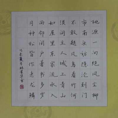 惠州 惠州市惠城区横沥中心小学 硬笔教师组 林军华