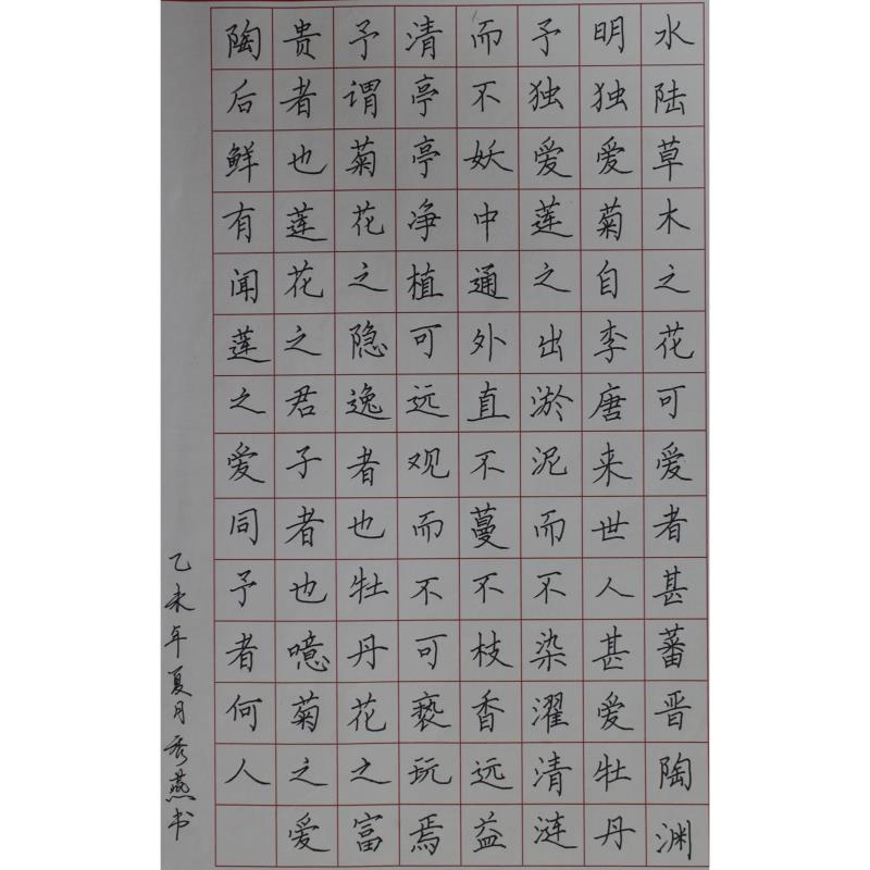 河源 河源中学实验学校 硬笔教师组 魏秀燕