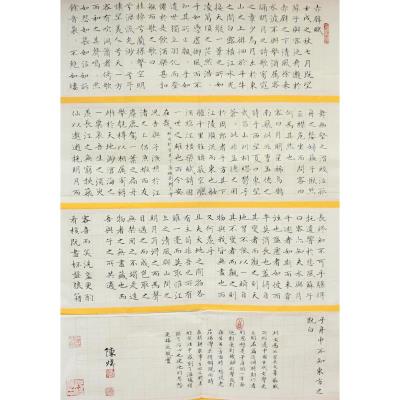 揭阳 普宁市占陇镇下陇小学 软笔教师组 陈炜
