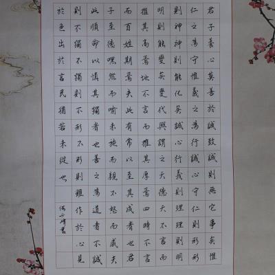 深圳 深圳育才中学 硬笔教师组 何必峰