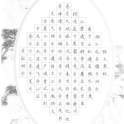 江门 江门市蓬江区杜阮镇楼山初中 硬笔中学组 黄颖琳