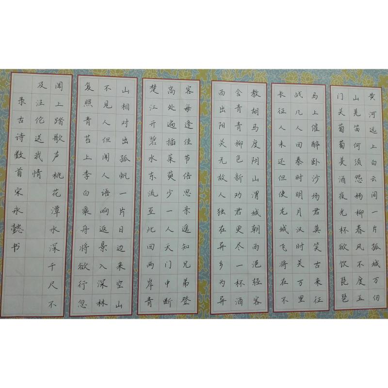 梅州 梅州市五华县华新中学 硬笔中学组 宋永懿