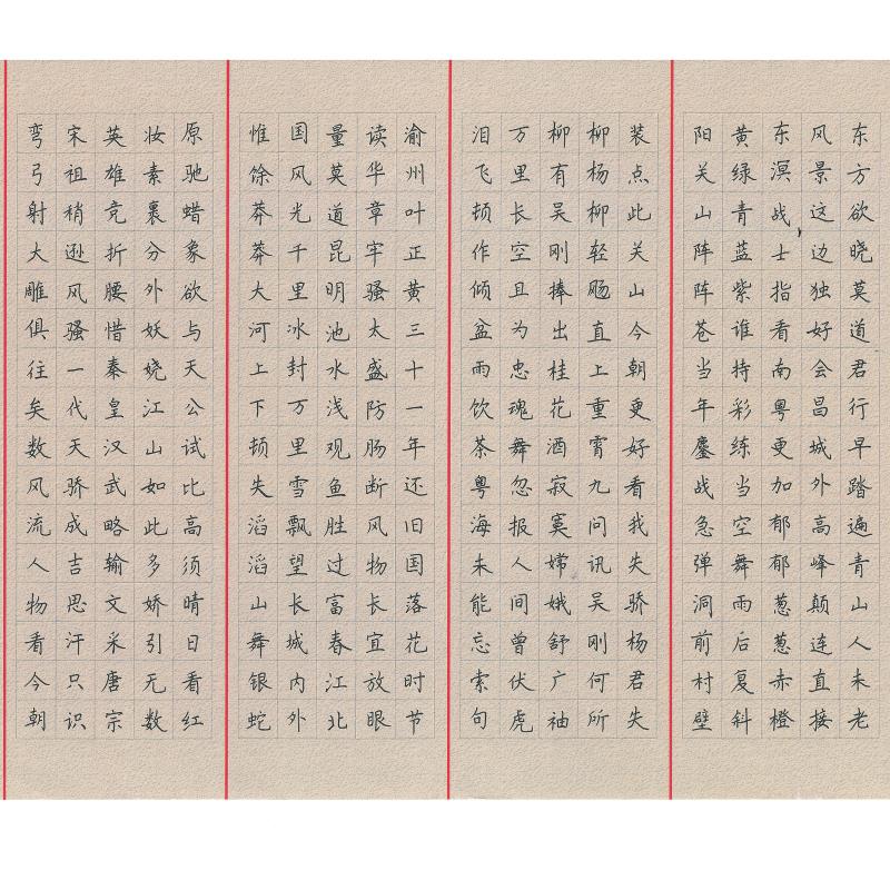 揭阳 揭阳市榕城区实验学校 硬笔中学组 黄子博