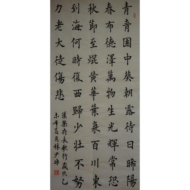 汕尾 陆丰市潭西中学 软笔教师组 林少冰