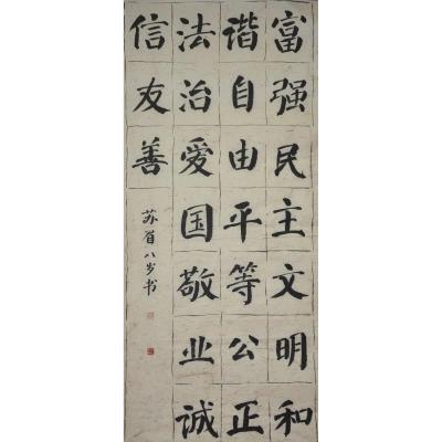 佛山 佛山市南海区南海实验小学 软笔小学组 苏眉