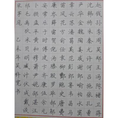 普宁 普宁市洪阳镇初级中学 硬笔中学组 吴杵宽