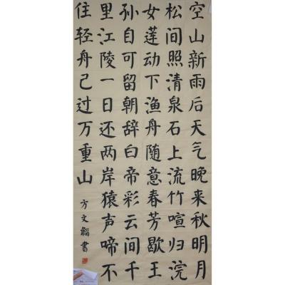 江门 江门市实验小学 软笔小学组 方文韬