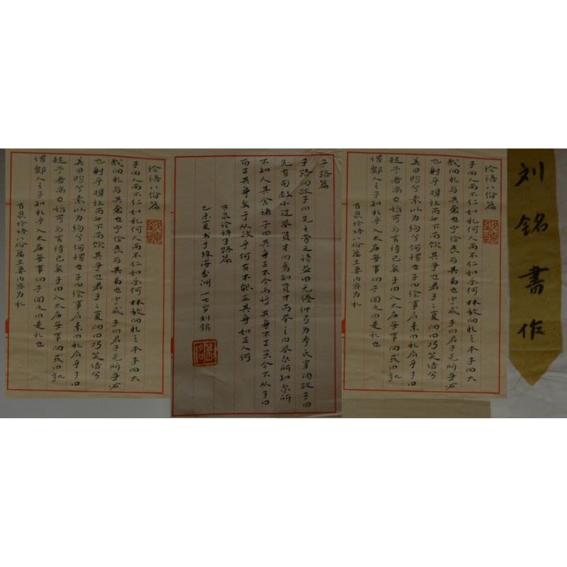 广州 广州市越秀区育才实验学校 软笔中学组 李心睿