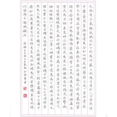 深圳 深圳市龙华新区民顺小学 硬笔教师组 和陆峰